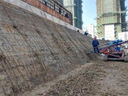 巩留建筑边坡支护