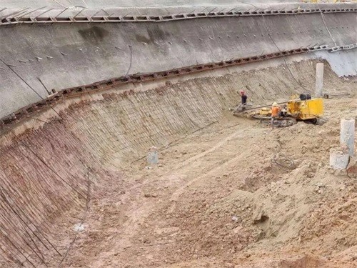 巩留基坑边坡加固